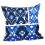 Simply Daisy Geometric Pillow 16 x 16 in Grey 2