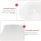 Witte melamine dessertkom 400 ml 4