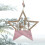 Pink Wooden Christmas Pendant Decor 4