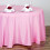 Rosa rund polyesterduk 30 cm 3