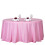 Rosa rund polyesterduk 30 cm 5