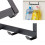 Wall-mounted door towel hook rack with 5 hooks 4