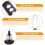 Mousseur à lait électrique rechargeable (1 pièce) 2