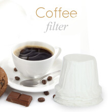 Filtre de cafea de unică folosință, hârtie ecologică pentru aparate Keurig, compatibile cu K Cup, filtru reutilizabil, albit cu oxigen, cafea de