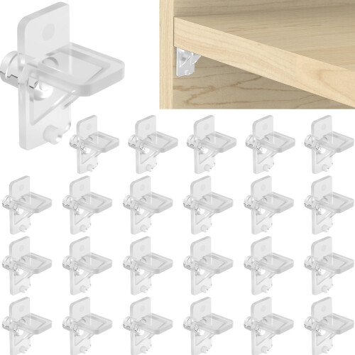 Transparents Shelf Support Pegs Plastic Laminate Support Studs 1