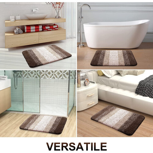 Antislip badkamermat van microvezel, machinewasbaar. 1