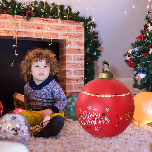 Bola de Natal inflável Jacenvly 60cm