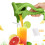 Manual Citrus Juicer for Lemons & Oranges, Compact Handheld 1