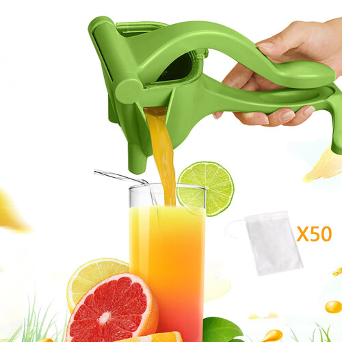 Manual Citrus Juicer for Lemons & Oranges, Compact Handheld