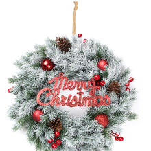 Christmas Wreath 35 cm Rattan Door Hanging