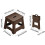 Plastic Folding Stool – Lightweight Portable Seat, 3