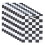 MLINS plastic gift bag black and white 50 pcs 1