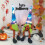 Halloween Heks Gnome Lysende Sittende Dekor Sett 1