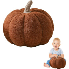 Pumpkin Throw Pillow – Plush Decorative Cushion