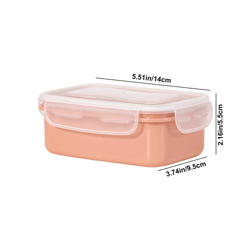 Hmsavn lunch box refrigerator fresh-keeping container 1 2