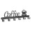 Wall-Mounted Black Iron Mug Holder Rack 1