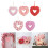 Valentine's Love Wreath Pendant Decor 4