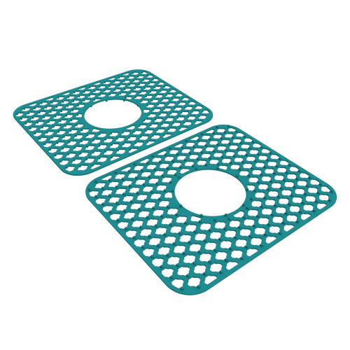 Tapis d'évier pliable en silicone gris antidérapant pour protéger votre évier 1