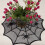 Black Spider Web Placemats Halloween Theme 2 Pcs 3