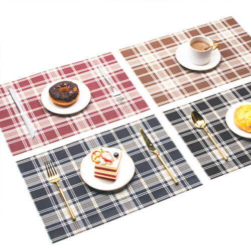 Buffalo Plaid Cloth Placemats Set of 4 2