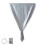 RV Curtain Set Silver Polyester Light Blocking 27x40 Inch 2