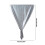 RV Curtain Set Silver Polyester Light Blocking 27x40 Inch 3