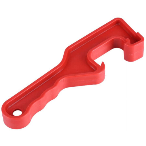 Plastic Pail Opener for 5-Gallon Buckets Red 1