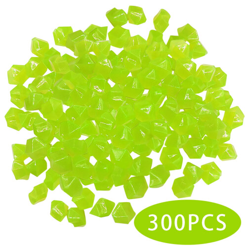 Colored glowing rhombus stones 300 pcs 2