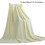 Breathable Polyester Blanket 180 x 200 cm Yellow 3