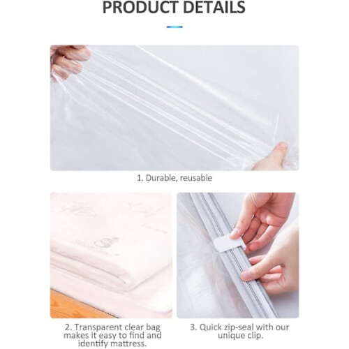 Vacuum Storage Bag for Mattress 220 x 100 cm 2