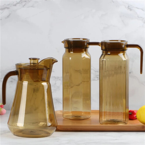 VISALY acrylic pitcher clear 1100 ml with lid 2
