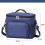 Sac isotherme carré bleu grande capacité 2