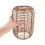 Retro Rattan Pendant Lamp Shade Home Use 3