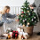 Ensemble de 24 mini boules de Noël incassables de 3 cm 4