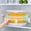 Beverage Dispenser 5.5L Rotating 4-Grid White 8