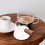 110ml Glass Espresso Pitcher with Wooden Handle 2