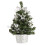 Mini Artificial Christmas Tree 20cm Gold Silver Blue Red 1