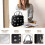 Isolierte Lunchtasche mit Daisy-Print, tragbar, 1er-Pack 3