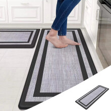 Black PVC Standing Mat 150x45cm