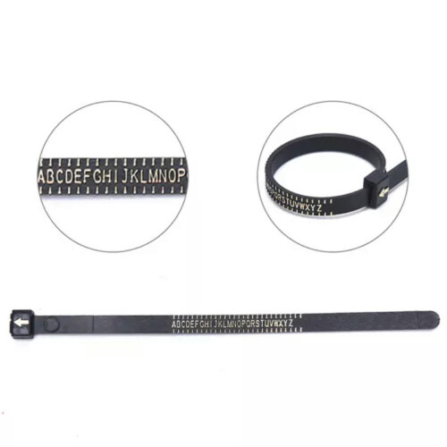 RSAMD Ring Sizer Tape Measure for US EU UK Sizes
