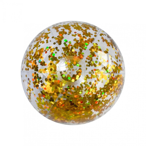 Jumbo Glitter Beach Ball - PVC Inflatable Pool Toy