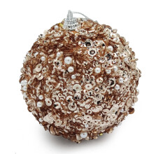 Christmas Ball Ornaments Foam 8 cm Red Green Gold Blue