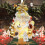 Gold Mini Christmas Tree with Lights, 45 cm 1
