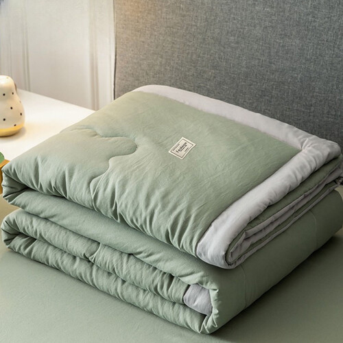 Couette Queen unie en microfibre ultra-douce 1