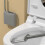 YANHAIGONG Toilettenbürsten-Set mit langem Griff, 2-teilig 4