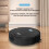 AuroraX Portable Robot Vacuum and Mop Black 5