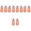 5Paare Weiche Babyhausschuhe PP, Orange, 3