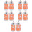5Paare Weiche Babyhausschuhe PP, Orange, 6
