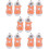 5Paare Weiche Babyhausschuhe PP, Orange, 7