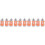 5Paare Weiche Babyhausschuhe PP, Orange, 8